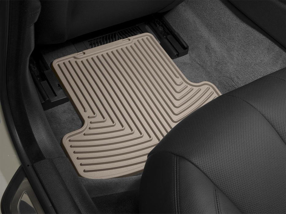 Weathertech W431TN - All Weather Floor Mats Tan Rear - Truck Part Superstore