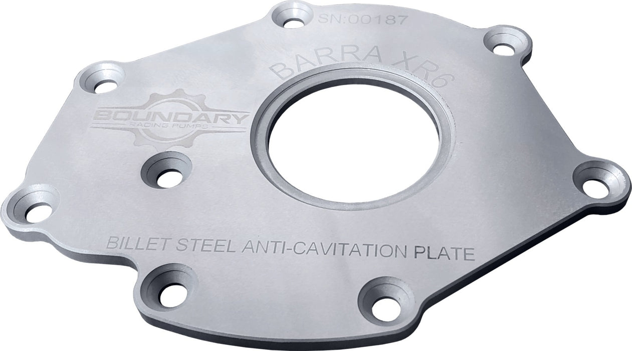 BOUNDARY RACING PUMP BA-BBP Billet Back Plate  Ford Barra XR6 2012-2016