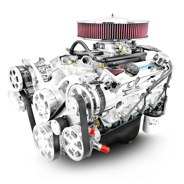 BLUEPRINT ENGINES BP38318MPFIK SBC 383 Crate Engine w/ EFI Dressed w/Pulley Kit