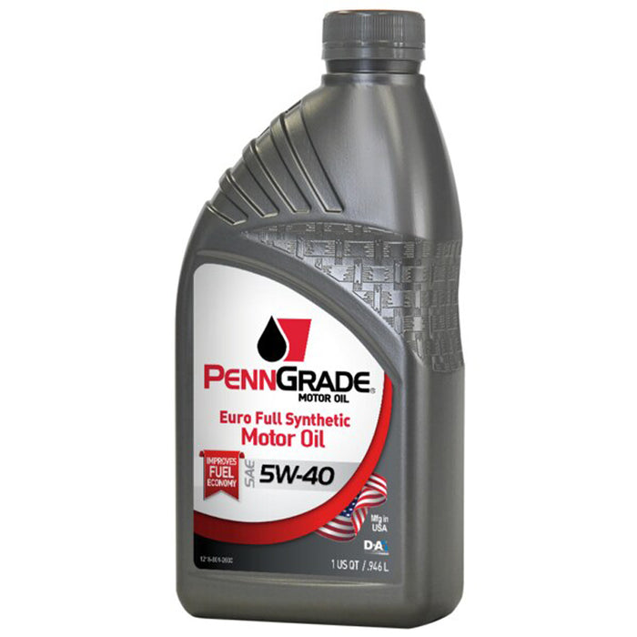 PENNGRADE MOTOR OIL 61316 PennGrade Euro 5w40 1 Quart