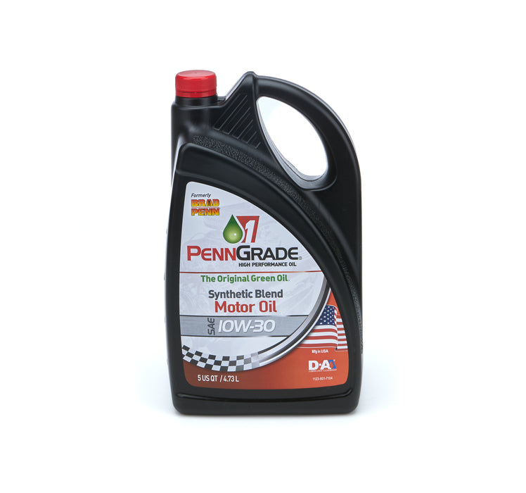 PENNGRADE MOTOR OIL 71500 10w30 Racing Oil 5Qt Bottle