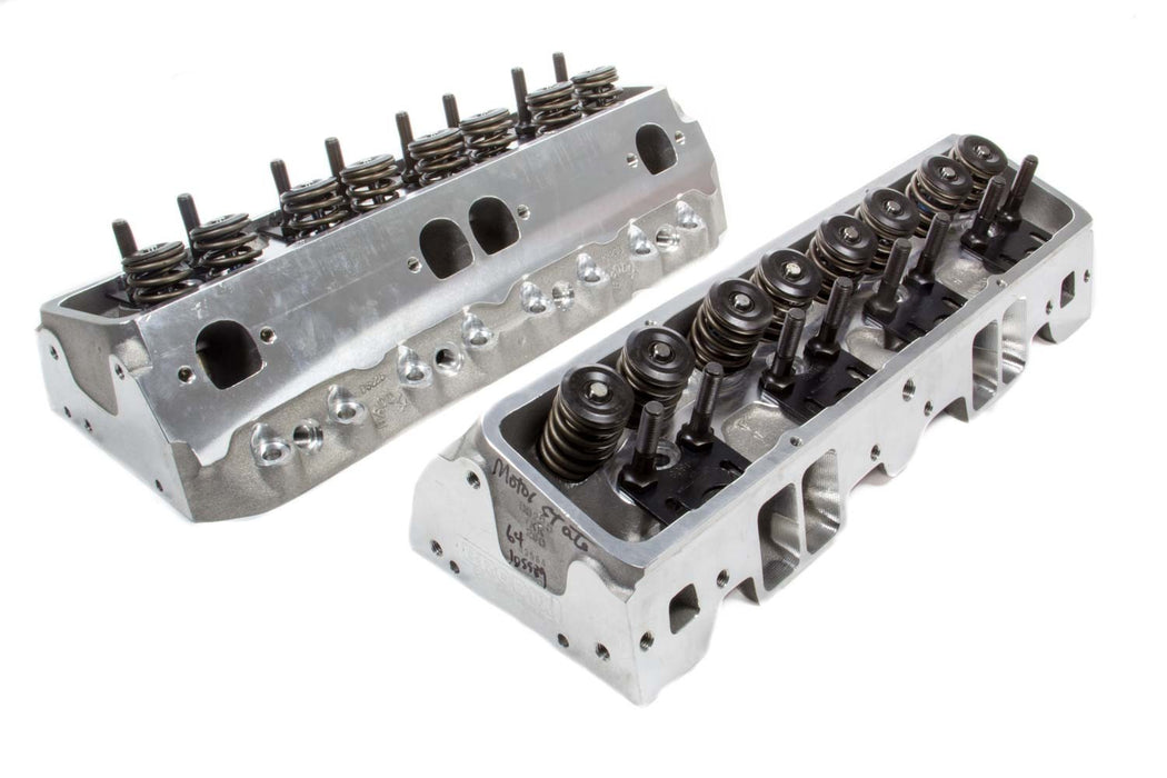 BRODIX 1321003 SBC 225cc D/S Heads 64cc 2.08/1.60 Assembled