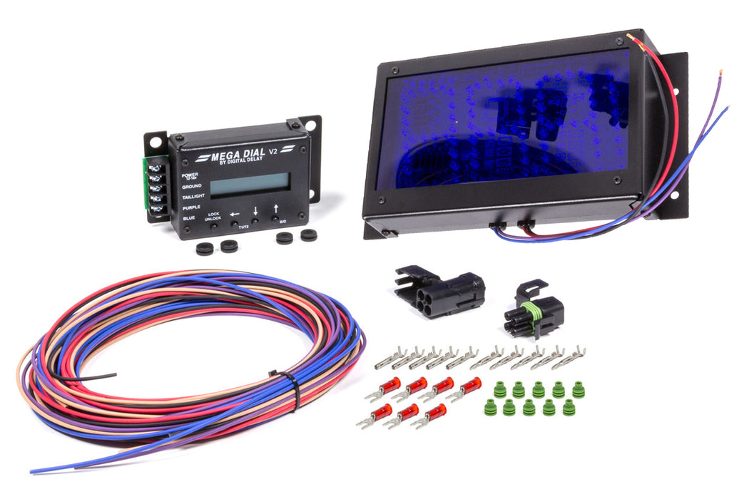 BIONDO RACING PRODUCTS DDI-1060-BB-DV Mega Dial Board - Dual View w/Control Head