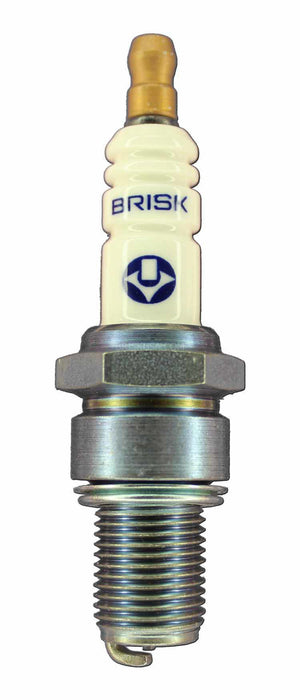 BRISK RACING SPARK PLUGS LR12SL Spark Plug Silver Racing