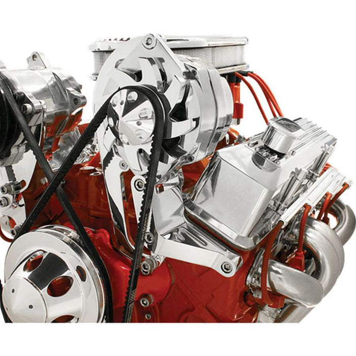 BILLET SPECIALTIES 10220 Alt. Bracket SBC Driver Side Hi Mount