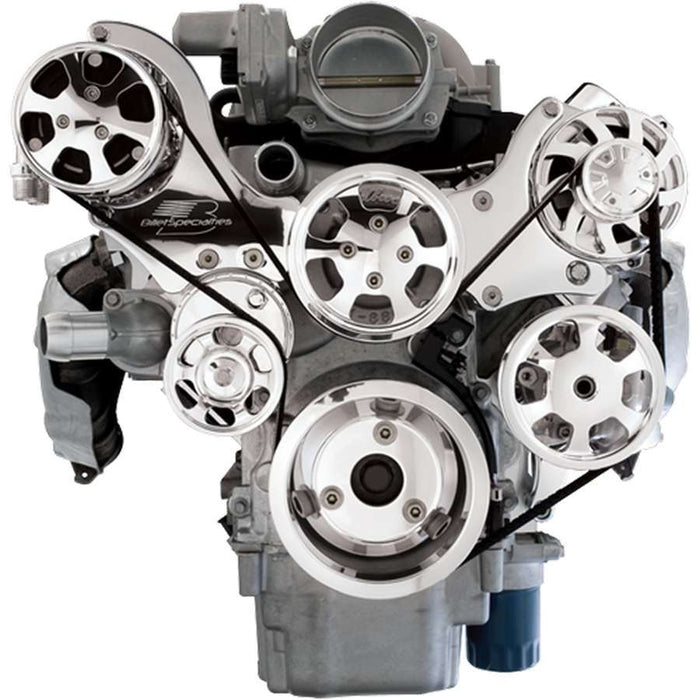 BILLET SPECIALTIES 13450 LS1/2/3/6 Tru Trac Pulley System Polished
