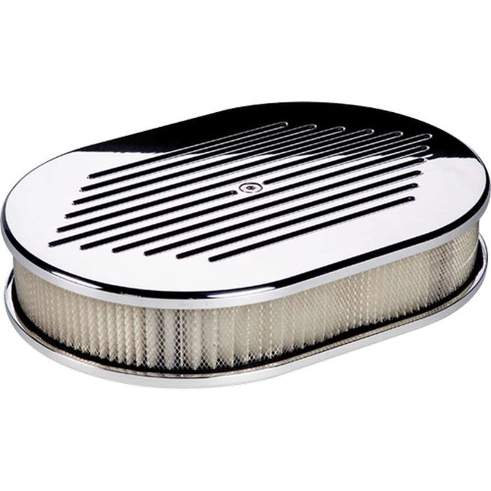 BILLET SPECIALTIES 15320 Small Oval Air Cleaner Ball Milled