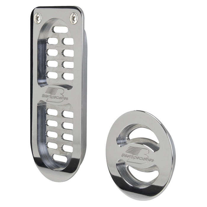 BILLET SPECIALTIES 171130 Door Jamb Vent 72-76 GM B-Body Polished Pair