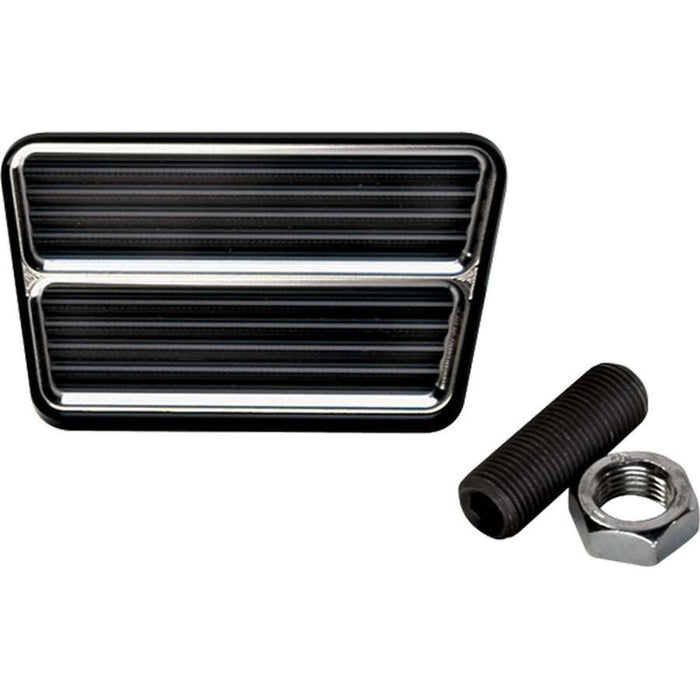 BILLET SPECIALTIES 199315 Black Rectangle Brake Pedal