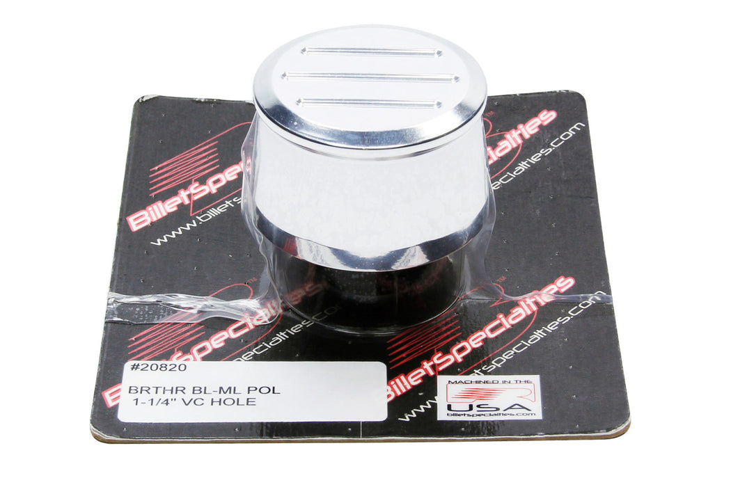 BILLET SPECIALTIES 20820 Polished Breather Ball Milled