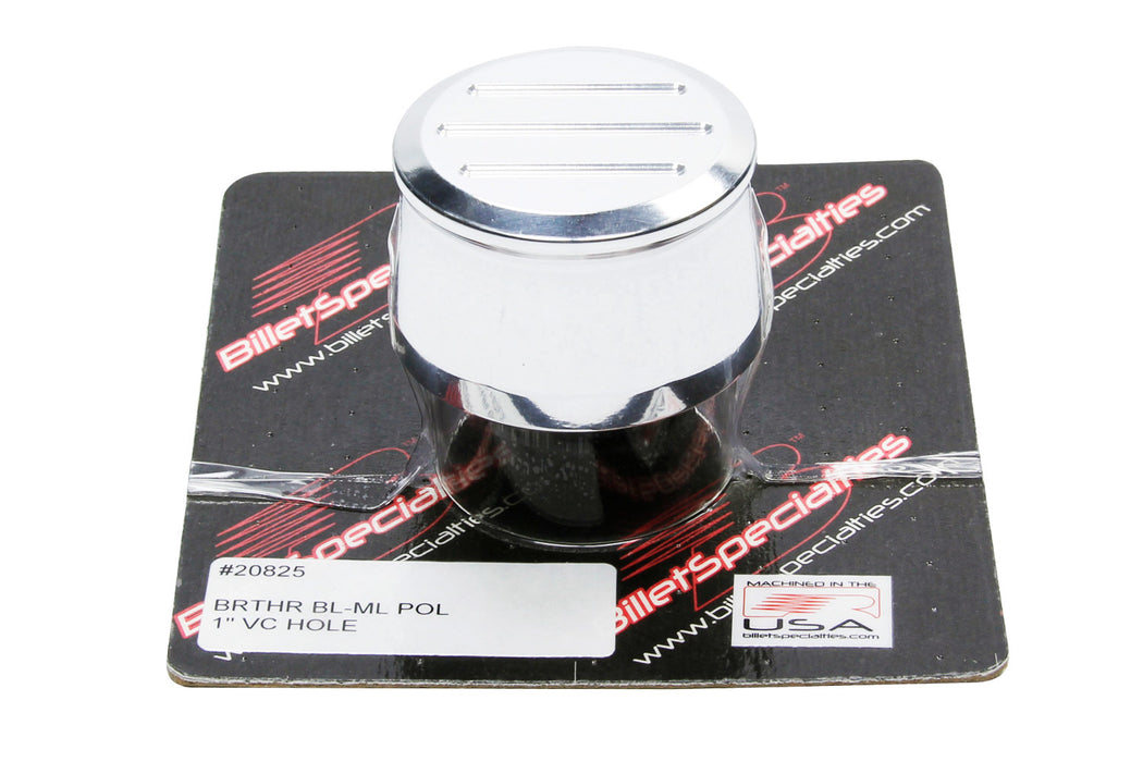 BILLET SPECIALTIES 20825 Round Ball Milled Breather