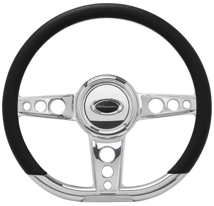 BILLET SPECIALTIES 29427 Steering Wheel 14in D- Shape Trans Am Polished