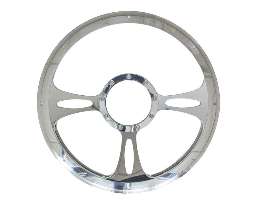 BILLET SPECIALTIES 30175 Half Wrap Steering Wheel Fast Lane