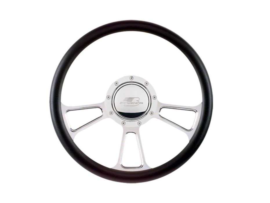 BILLET SPECIALTIES 30425 Half Wrap Steering Wheel -Vin Tech