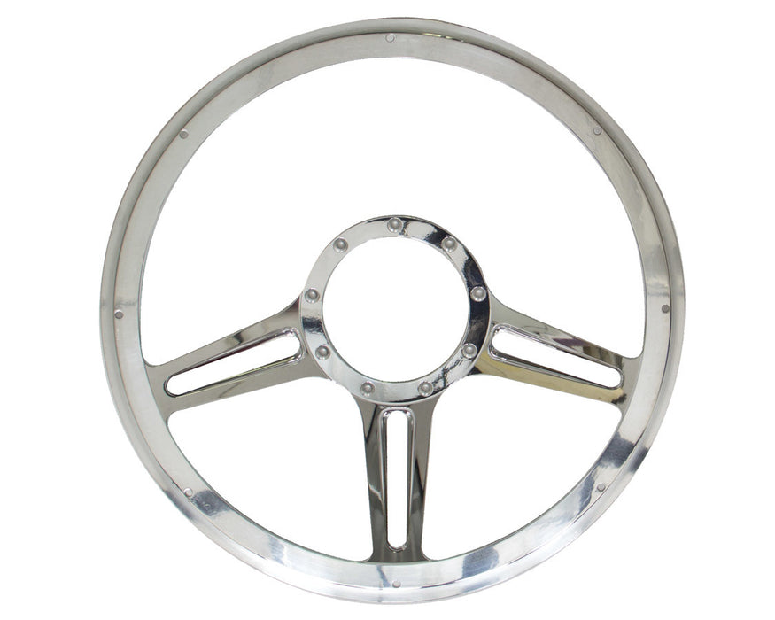 BILLET SPECIALTIES 30973 14in Speedway Steering Wheel Half Wrap