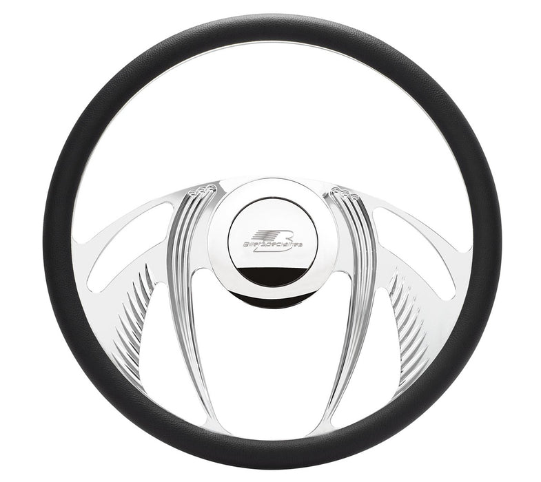BILLET SPECIALTIES 34055 Steering Wheel Half Wrap 15.5in Psycho