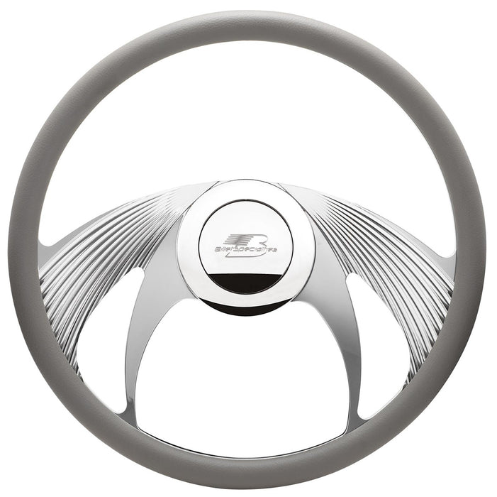 BILLET SPECIALTIES 34065 Steering Wheel Half Wrap 15.5in Phantom