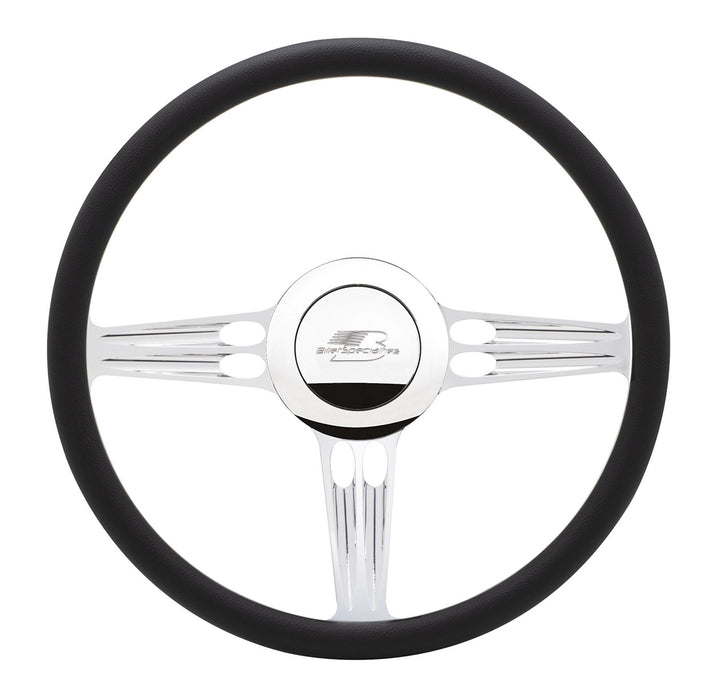 BILLET SPECIALTIES 34120 Steering Wheel Half Wrap 15.5in Hollowpoint