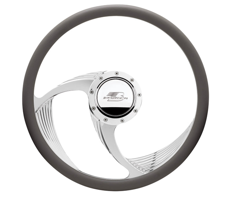 BILLET SPECIALTIES 34165 Steering Wheel Half Wrap 15.5in Spyder