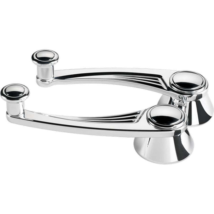 BILLET SPECIALTIES 46525 Window Cranks Ball Milld GM/Ford 1949-Up