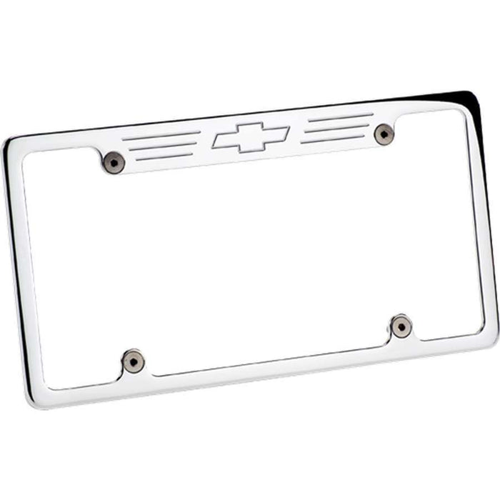 BILLET SPECIALTIES 55623 License Frame Bowtie- Polished