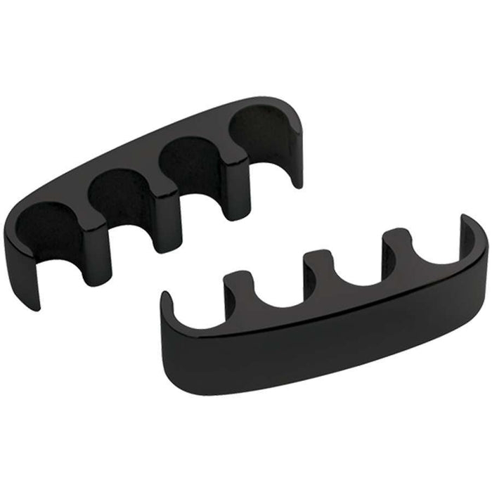 BILLET SPECIALTIES 69681 4 Wire Separator Floating Black Pair