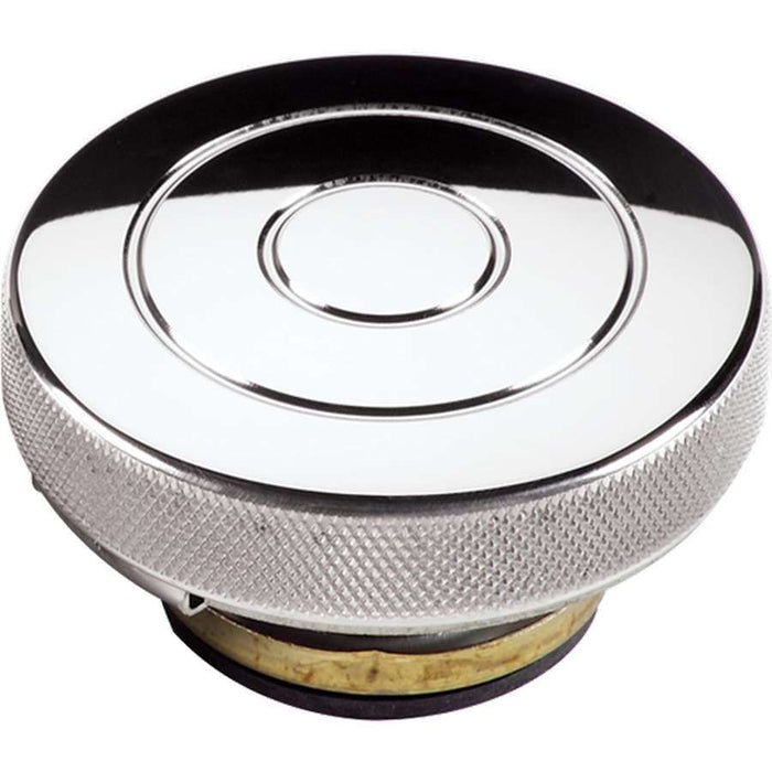 BILLET SPECIALTIES 75220 Polished Radiator Cap Circle Style 16lb.
