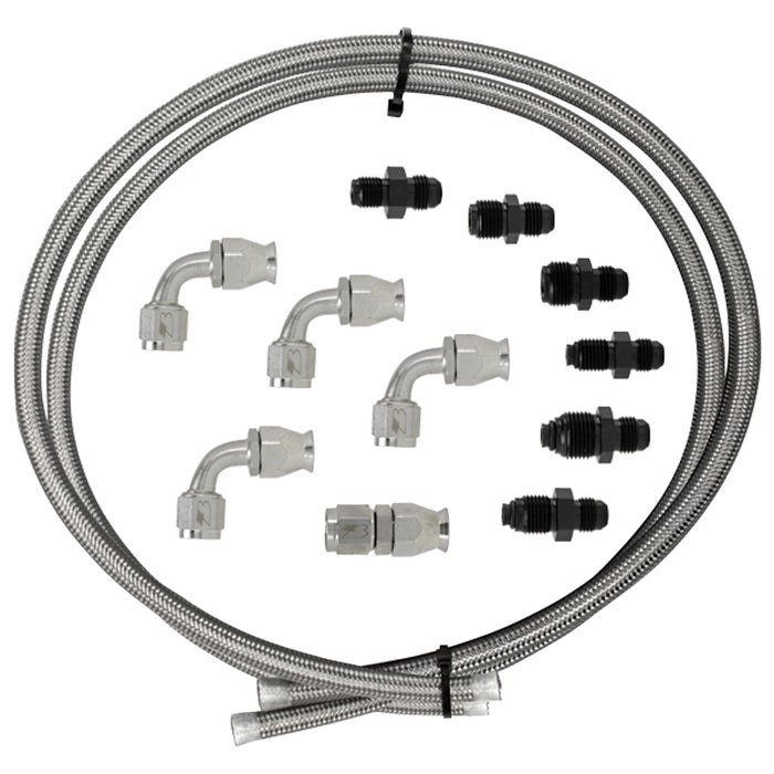 BILLET SPECIALTIES 77905 Hose Kit Power Steering W/Pump Mount Resevoir