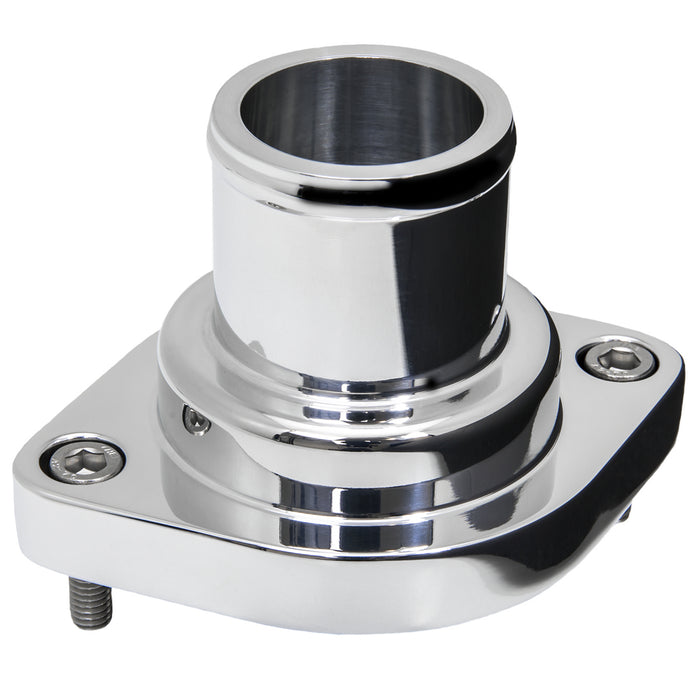 BILLET SPECIALTIES 90135 Thermostat Housing Strai ght LS 10-Up Polished