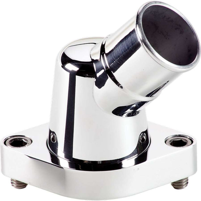 BILLET SPECIALTIES 90420 Polished Thermostat Hsng 45 Deg. Swivel