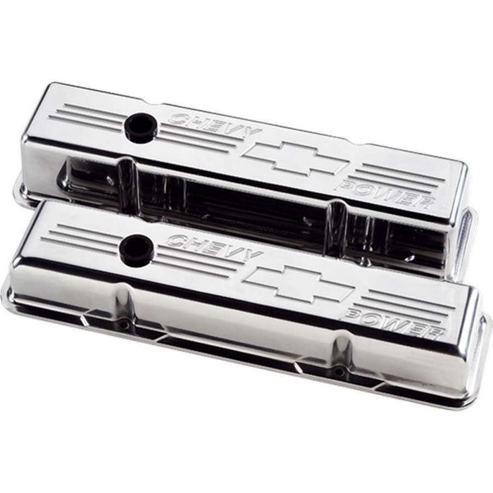 BILLET SPECIALTIES 95222 Polished SBC Tall V/C Chevy Power
