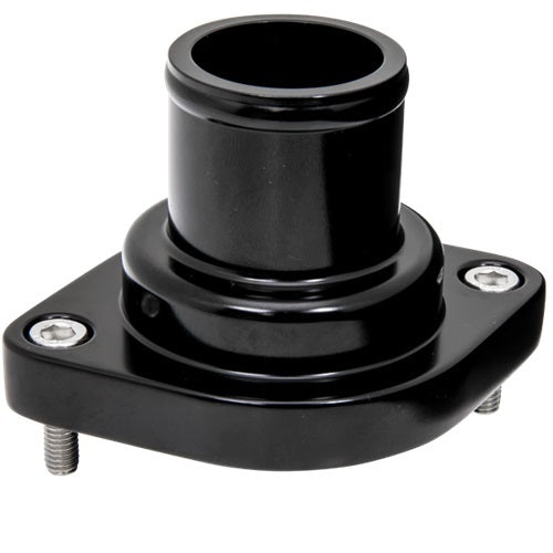 BILLET SPECIALTIES BLK90134 LS Thermostat Housing Straight Black