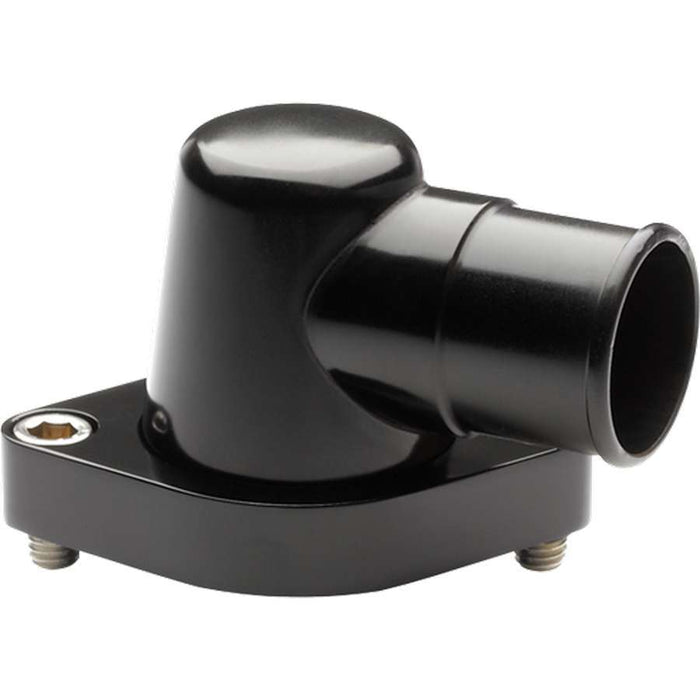 BILLET SPECIALTIES BLK90220 Black Chevy 0 Degree Water Neck