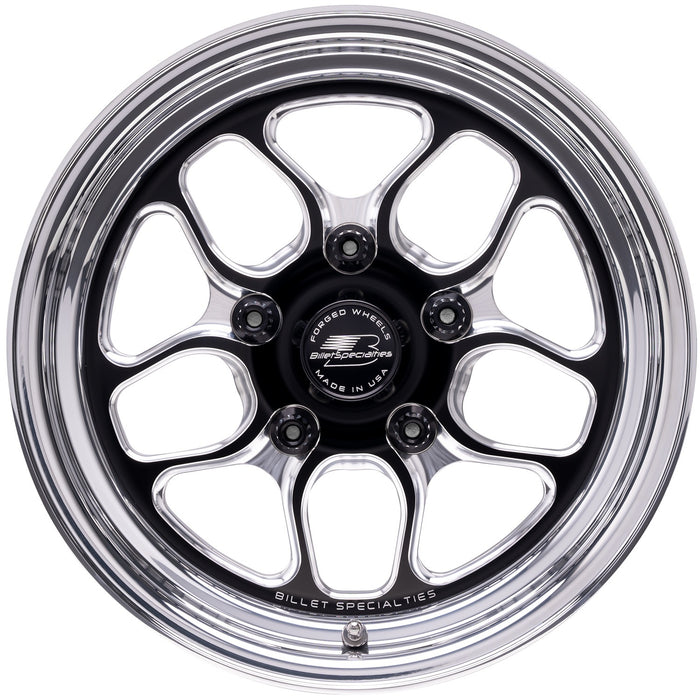 BILLET SPECIALTIES BRS22540F6522 Win Lite Wheel Black 15x4 2.25 Backspace