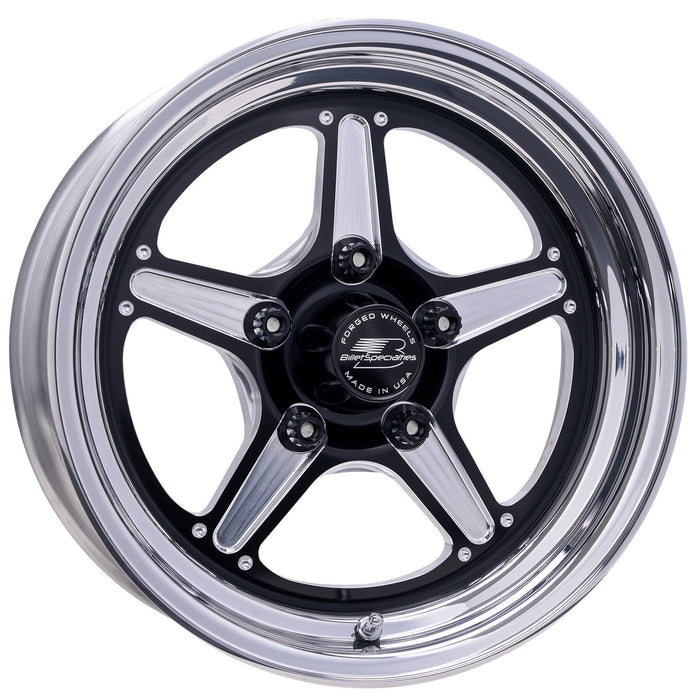 BILLET SPECIALTIES BRS23540L6516 Street Lite Black Wheel 15X4 1.625IN BS