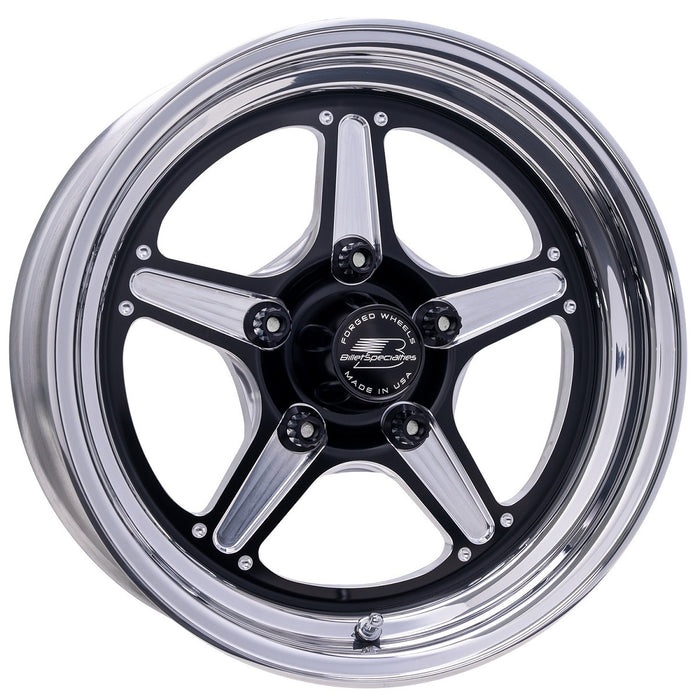 BILLET SPECIALTIES BRS23570L6145 Street Lite Black Wheel 15X7 4.5IN BS