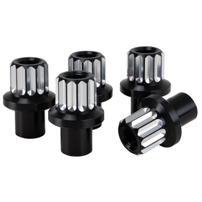 BILLET SPECIALTIES LNRMS122075 Race Lug Nuts 5 Pack 1/2-20 x 3/4in