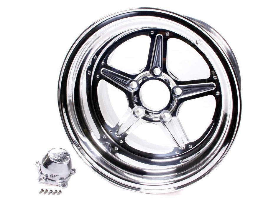 BILLET SPECIALTIES RS035126155N Street Lite Wheel 15x12 5.5 BS 5x4.75 BC