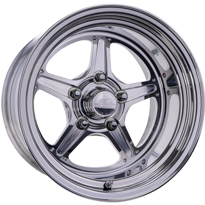 BILLET SPECIALTIES RS23512L6135 Street Lite Wheel 15X12 3.5 BS 5X4.75 BC