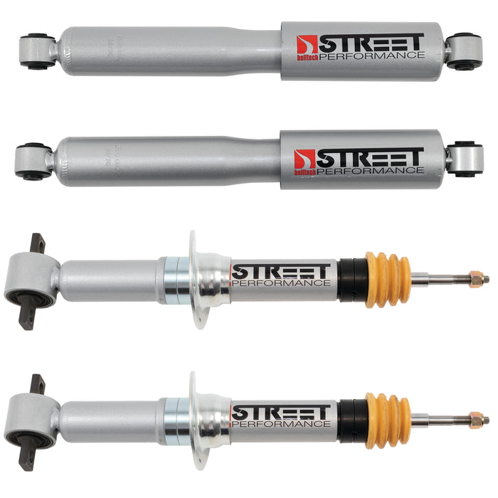 Belltech 95104 STREET PERFORMANCE SHOCK SET (LOWERED) - Truck Part Superstore