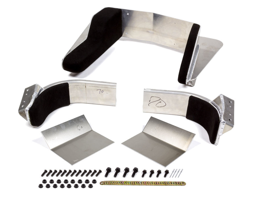 BUTLERBUILT ADV22007-4703 Head & Shoulder Support System Dirt w/Blk Covers