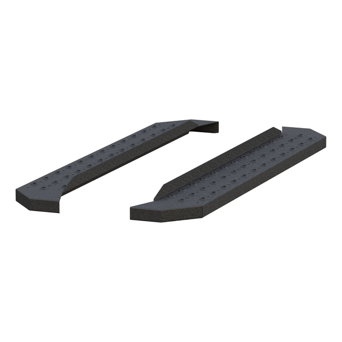 ARIES C2853 RidgeStep 6-1/2" x 53" Black Steel Running Boards (No Brackets) for Select Ford F-250