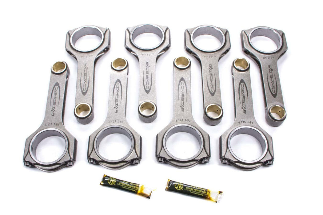 CALLIES CSC6125DS2A2AH GM LS Forged H-Beam Rods - 6.125/2.100