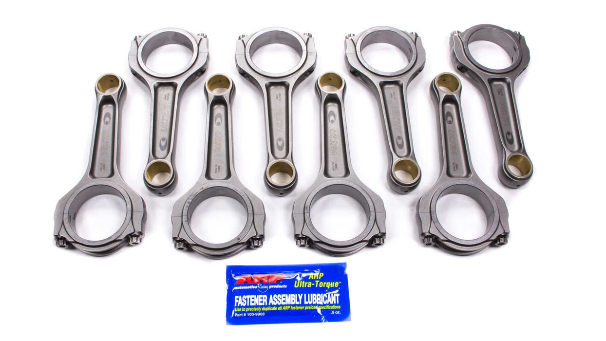 CALLIES U14140 SBC Forged I-Beam Rods - 6.125/2.100
