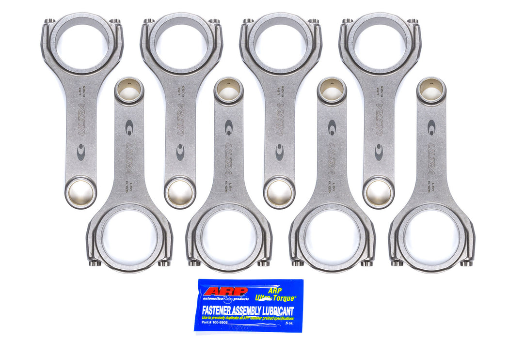 CALLIES U16300 GM LS Forged H-Beam Rods - 6.125/2.100