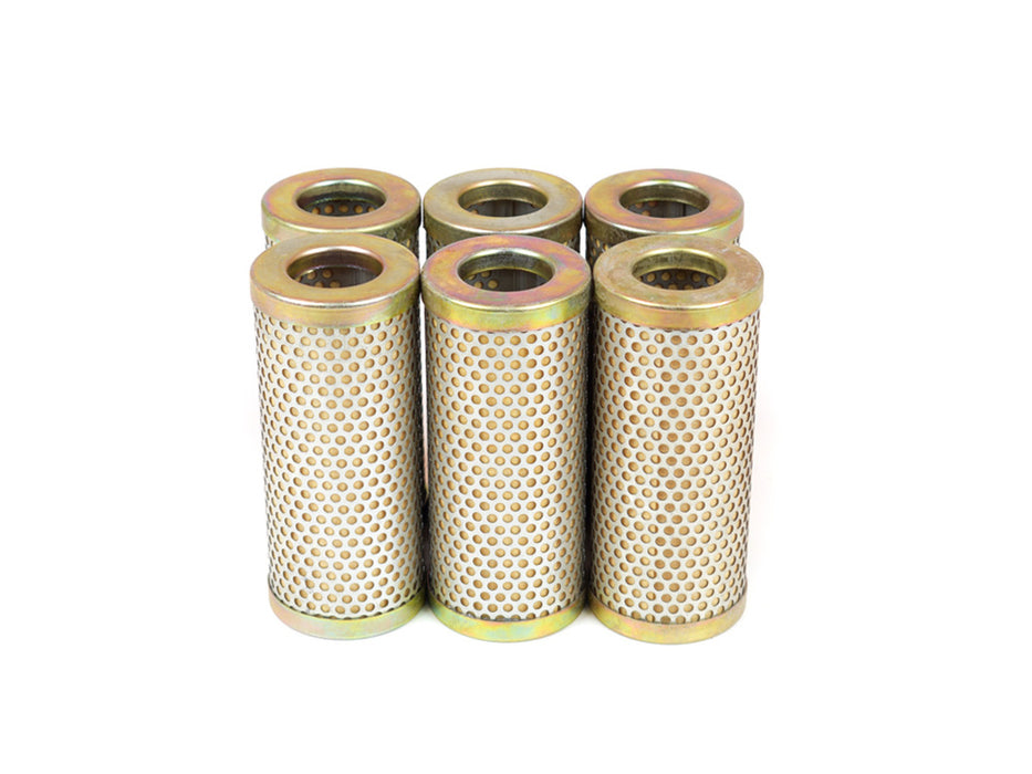 CANTON 26-625 Fuel Filter Elements 6pk 8-Micron 4-5/8in Tall