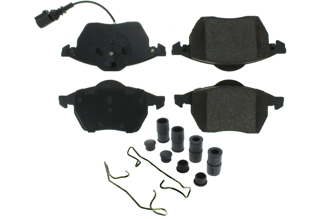 CENTRIC BRAKE PARTS 104.06871 Posi-Quiet Semi-Metallic Brake Pads with Hardwar