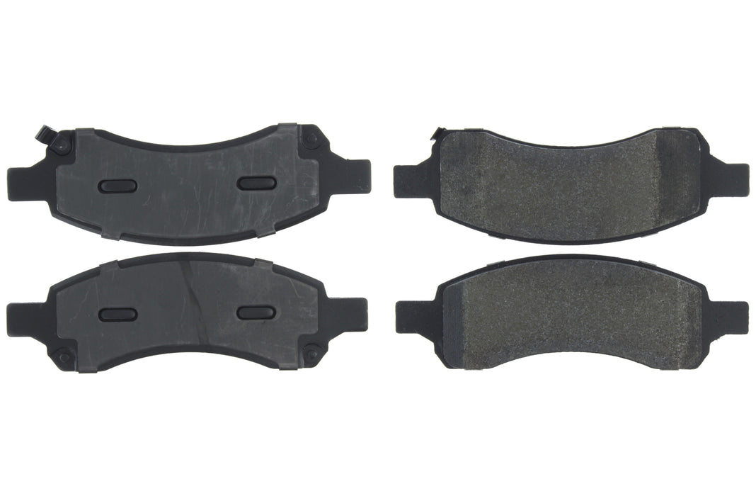 CENTRIC BRAKE PARTS 104.11690 Posi-Quiet Semi-Metallic Brake Pads with Hardwar