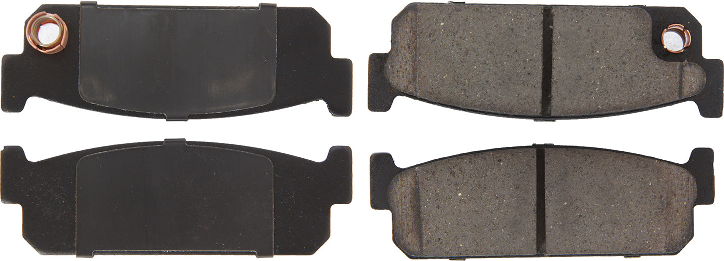 CENTRIC BRAKE PARTS 105.04810 Posi-Quiet Ceramic Brake Pads with Shims and Har