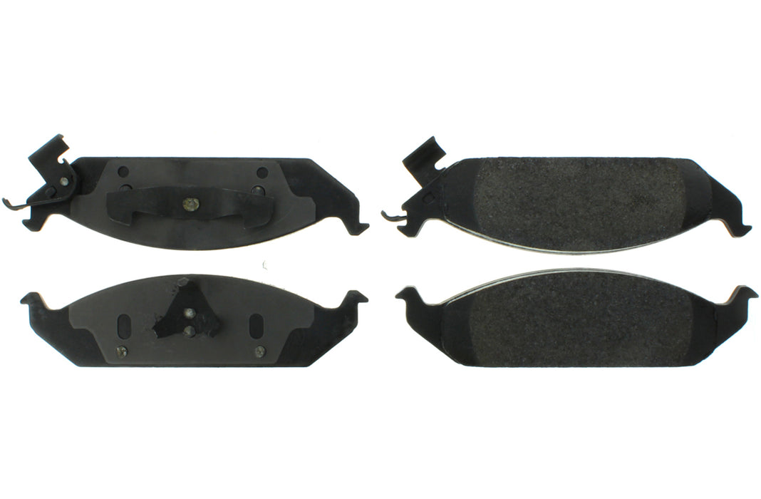 CENTRIC BRAKE PARTS 105.06500 Posi-Quiet Ceramic Brake Pads with Shims and Har